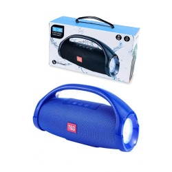 T&G MINI WATERPROOF WIRELESS BLUETOOTH SPEAKER TG-136 FM/AUX/USB LED LIGHT BLUE T&G MINI WATERPROOF WIRELESS BLUETOOTH SPEAKER TG-136 FM/AUX/USB LED LIGHT BLUE